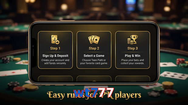 Game list for Wt777 game section